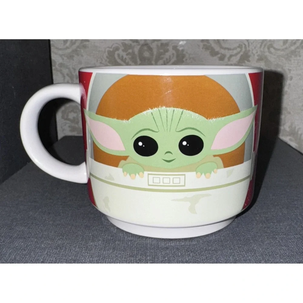 STAR WARS Baby Yoda Grogu Mug Galerie Mandalorian Coffee Cup Collectible Holiday